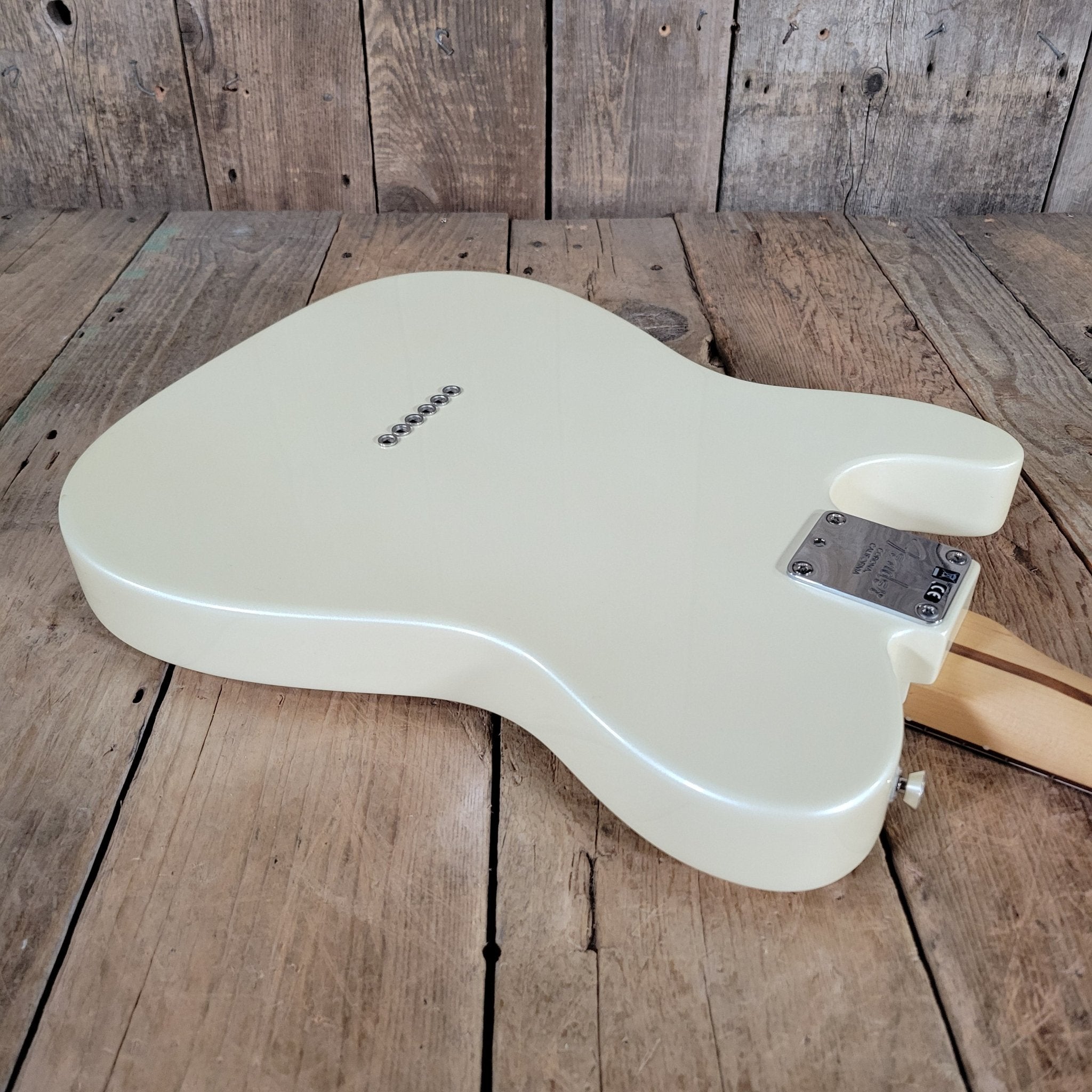 Fender Limited Edition American Showcase Telecaster 2020 – Olympic Pearl USA - Made Custom Tele - Mahar's Vintage Guitars