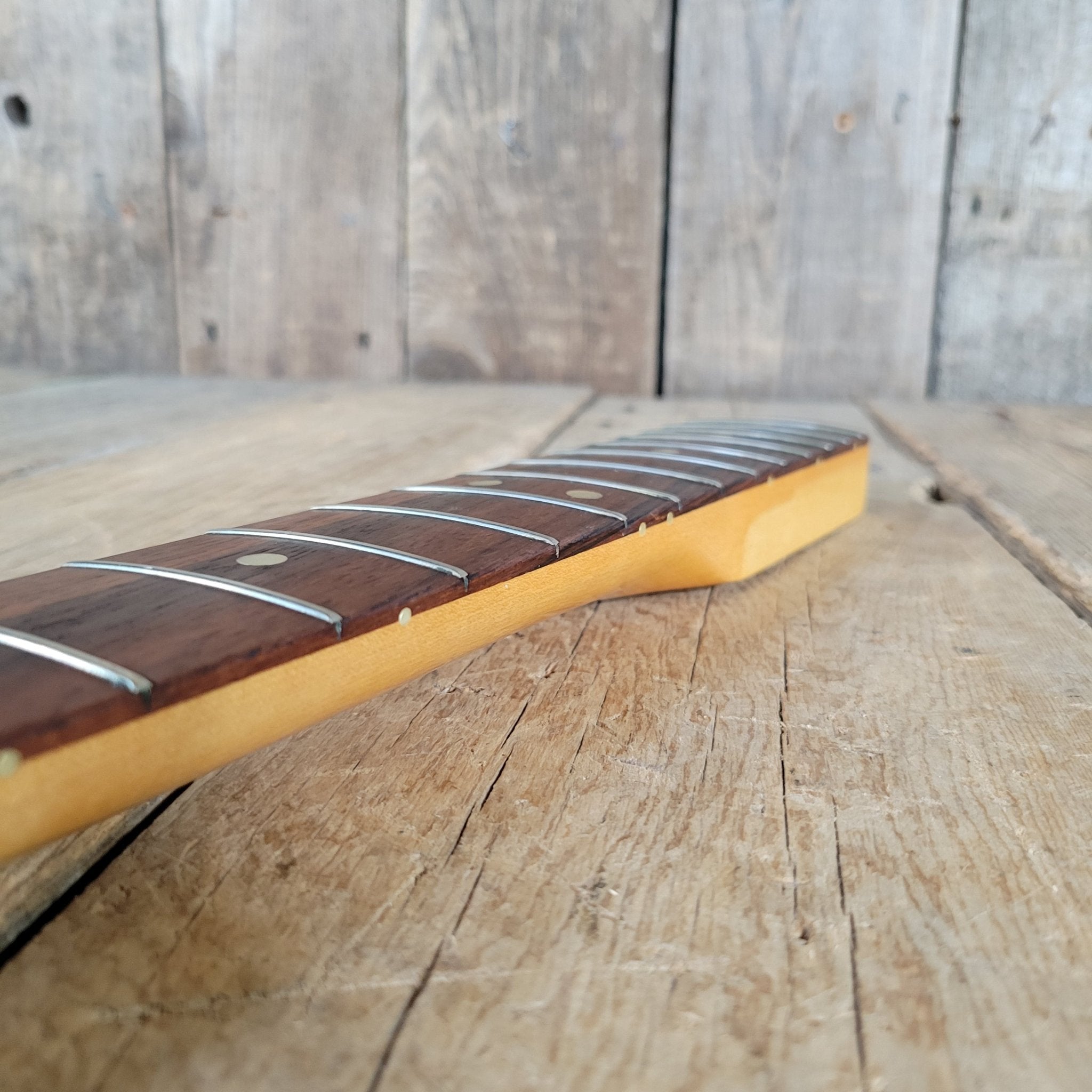 Fender Mustang Bass Neck 1966 Vintage Bass Guitar Part - Mahar's Vintage Guitars