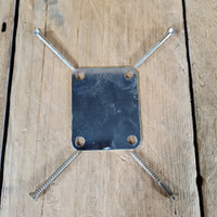 Fender Neck Plate 1959 with Screws – Stratocaster, Telecaster, Jazzmaster, Bass - Mahar's Vintage Guitars
