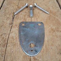 Fender Neck plate 3 bolt with screws 1975 Stratocaster Telecaster Jazzmaster - Mahar's Vintage Guitars