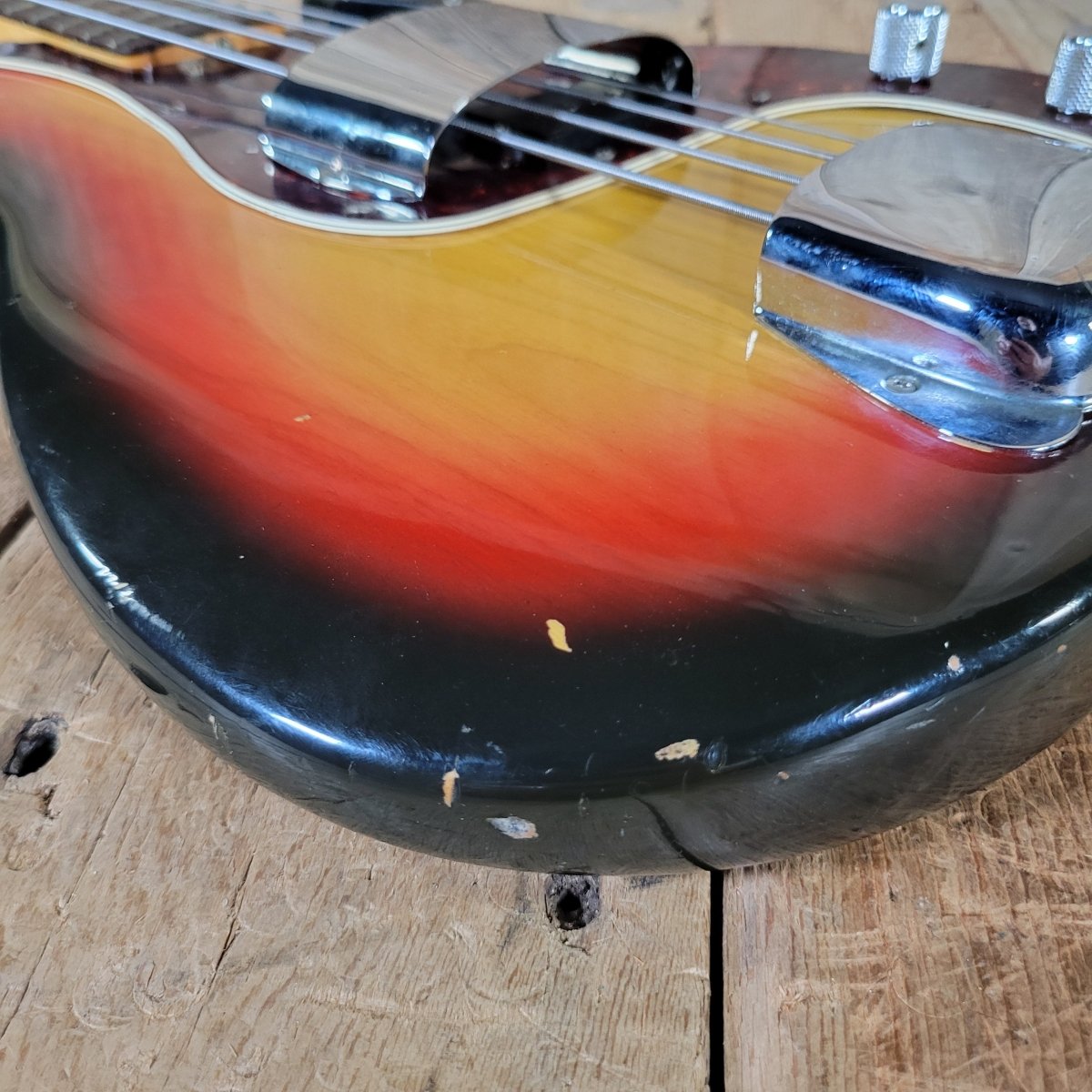 Fender Presicion Bass 1967 Sunburst Vintage P Bass - Mahar's Vintage Guitars