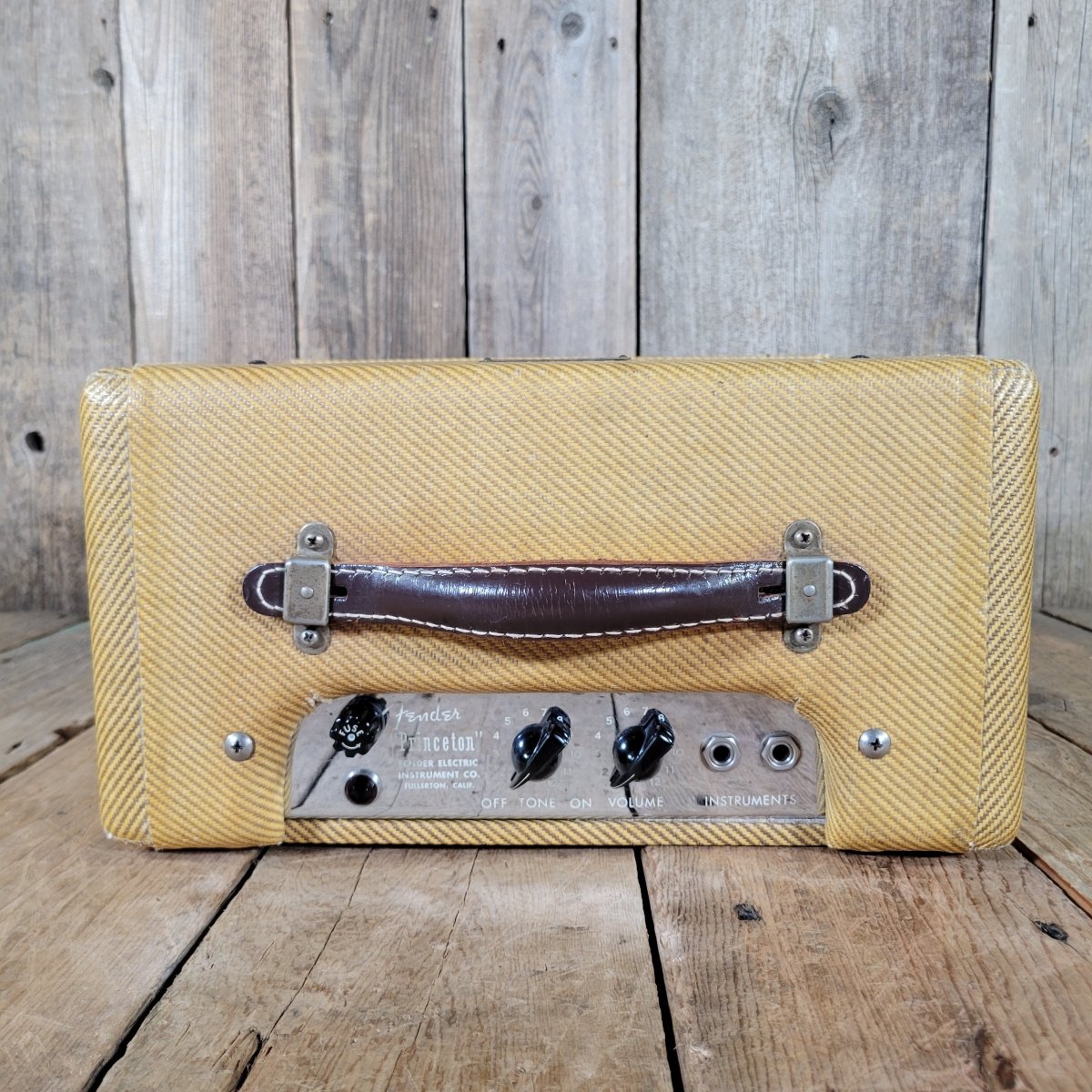 Fender Princeton 5B2 Tweed 100% Original Near Mint 1952 - Mahar's Vintage Guitars