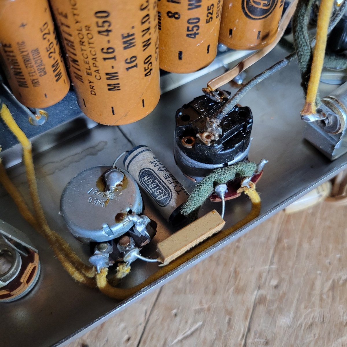 Fender Princeton 5B2 Tweed 100% Original Near Mint 1952 - Mahar's Vintage Guitars