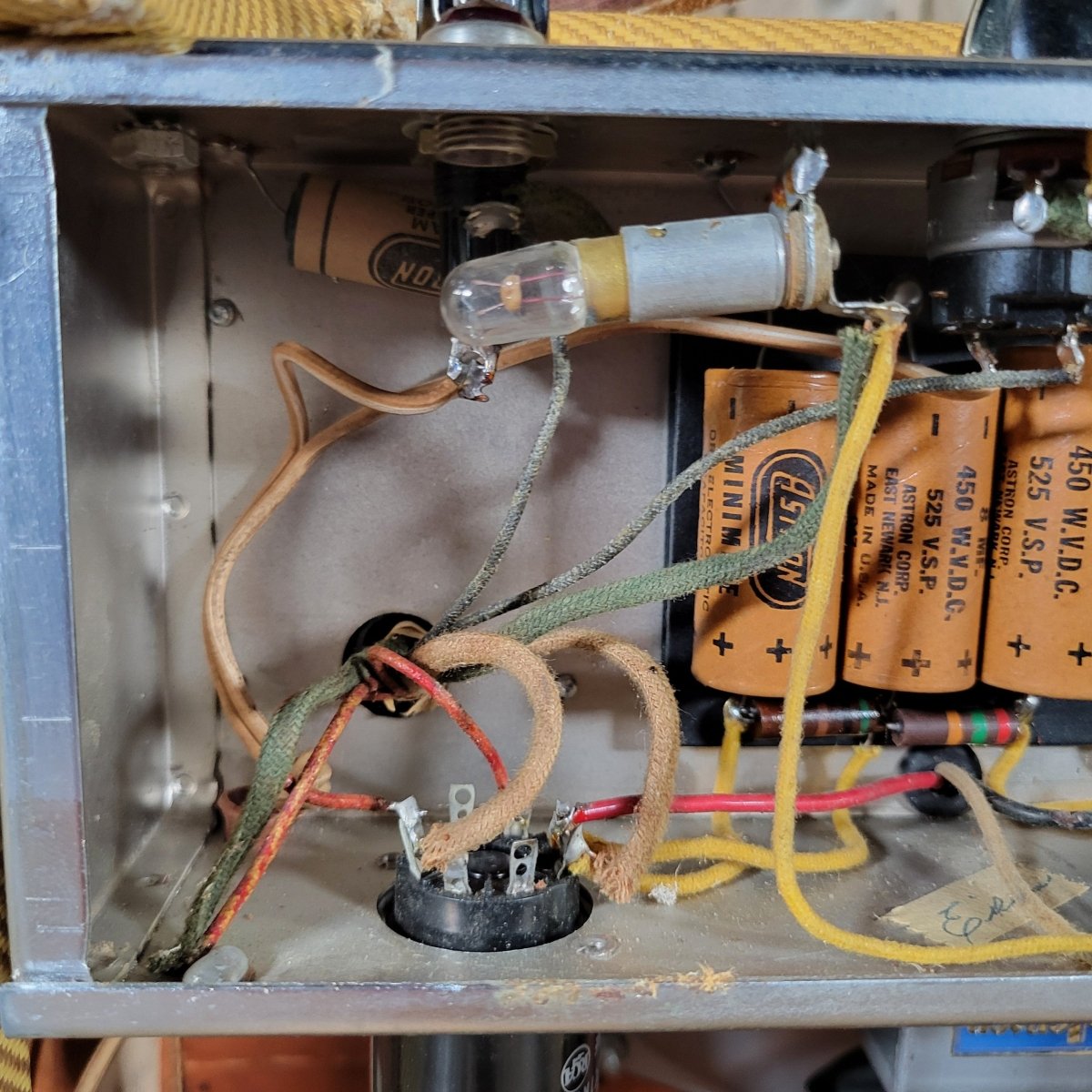 Fender Princeton 5B2 Tweed 100% Original Near Mint 1952 - Mahar's Vintage Guitars