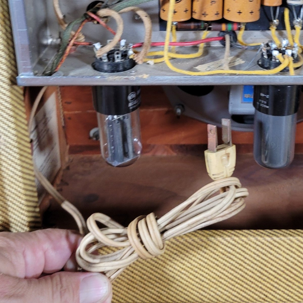 Fender Princeton 5B2 Tweed 100% Original Near Mint 1952 - Mahar's Vintage Guitars