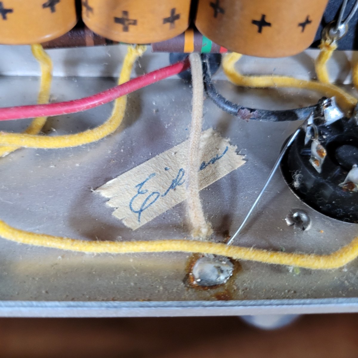 Fender Princeton 5B2 Tweed 100% Original Near Mint 1952 - Mahar's Vintage Guitars