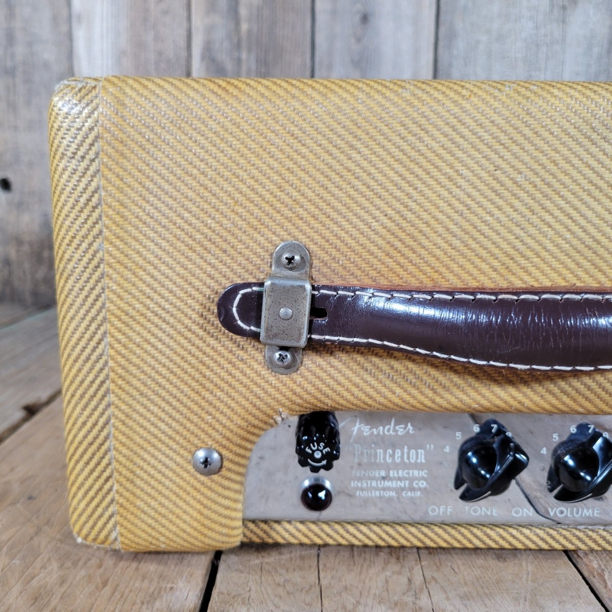 Fender Princeton 5B2 Tweed 100% Original Near Mint 1952 - Mahar's Vintage Guitars