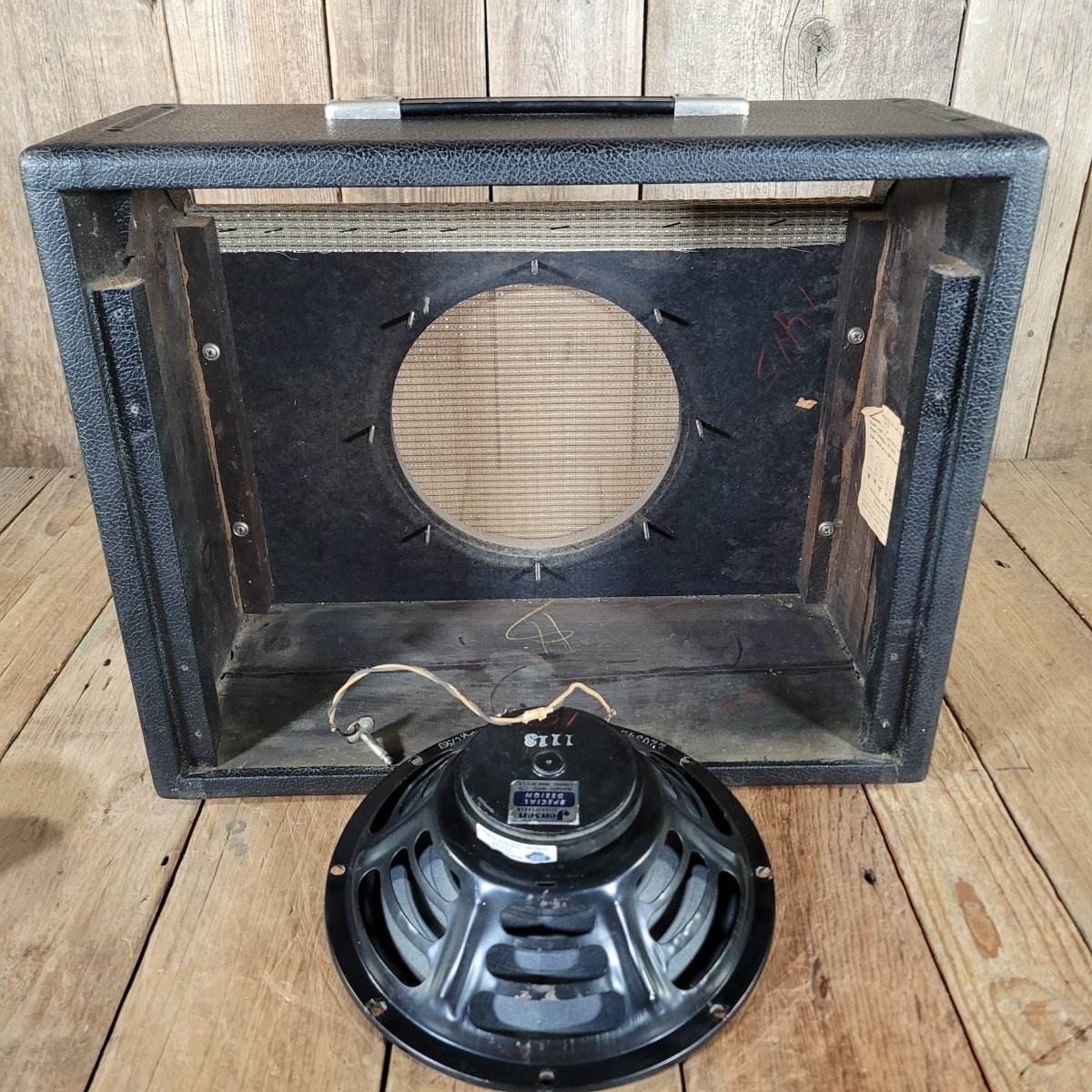 Fender Princeton Amp 1964 – Pre - CBS Black Panel Vintage Tube Combo - Mahar's Vintage Guitars