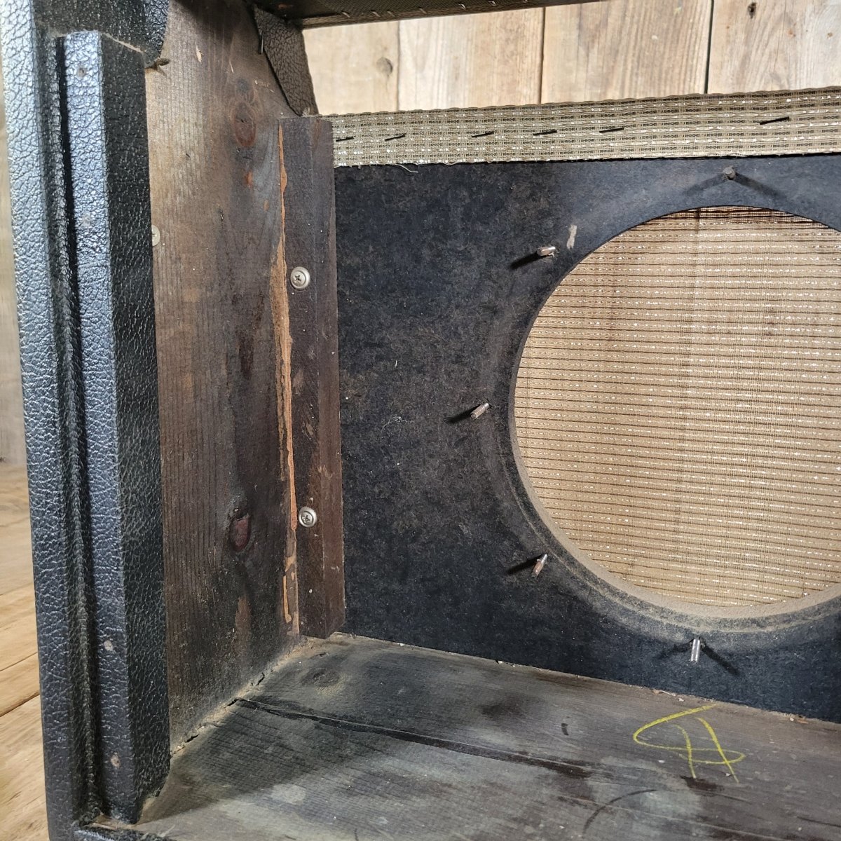 Fender Princeton Amp 1964 – Pre - CBS Black Panel Vintage Tube Combo - Mahar's Vintage Guitars