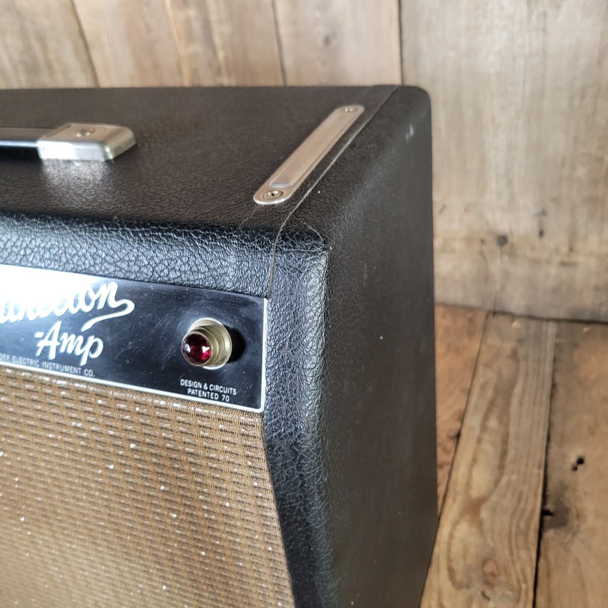 Fender Princeton Amp 1964 – Pre - CBS Black Panel Vintage Tube Combo - Mahar's Vintage Guitars