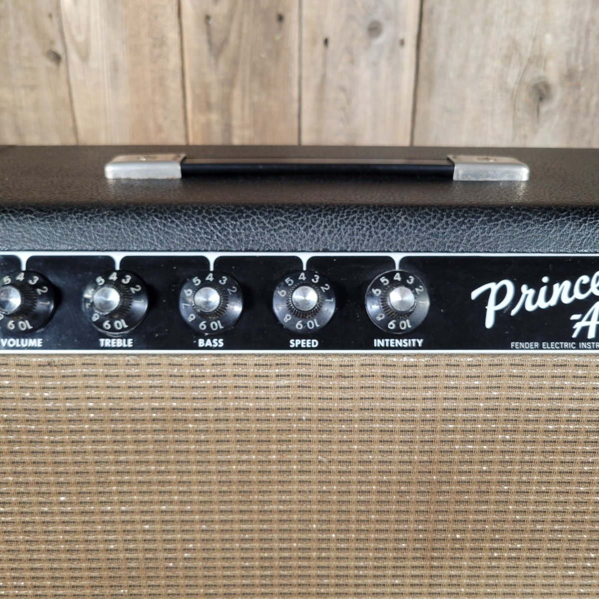 Fender Princeton Amp 1964 – Pre - CBS Black Panel Vintage Tube Combo - Mahar's Vintage Guitars