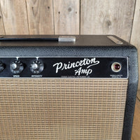 Fender Princeton Amp 1964 – Pre - CBS Black Panel Vintage Tube Combo - Mahar's Vintage Guitars