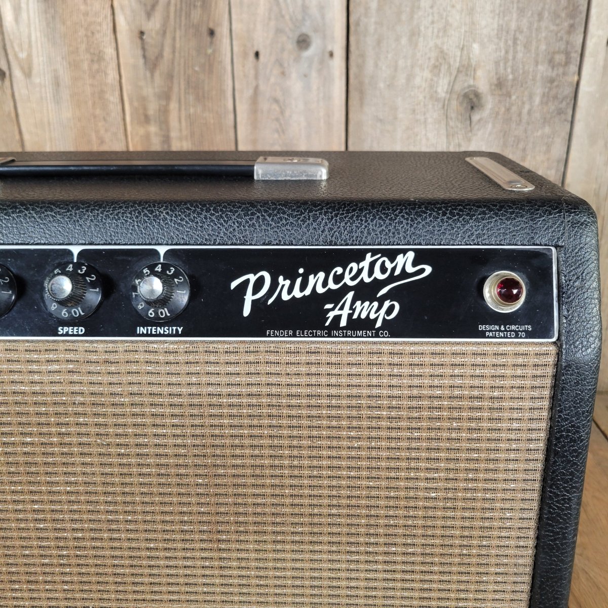 Fender Princeton Amp 1964 – Pre - CBS Black Panel Vintage Tube Combo - Mahar's Vintage Guitars