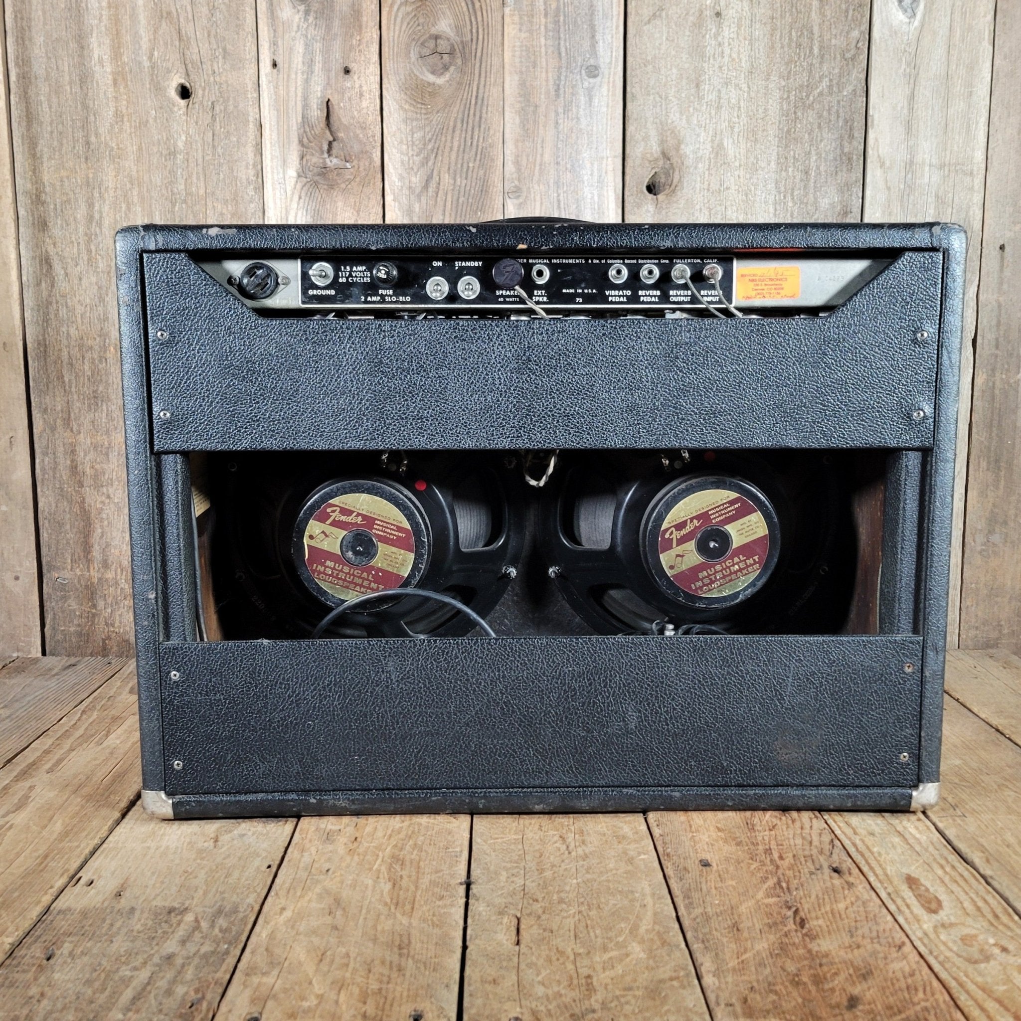 Fender Pro Reverb AA165 February 1966 - Mahar's Vintage Guitars