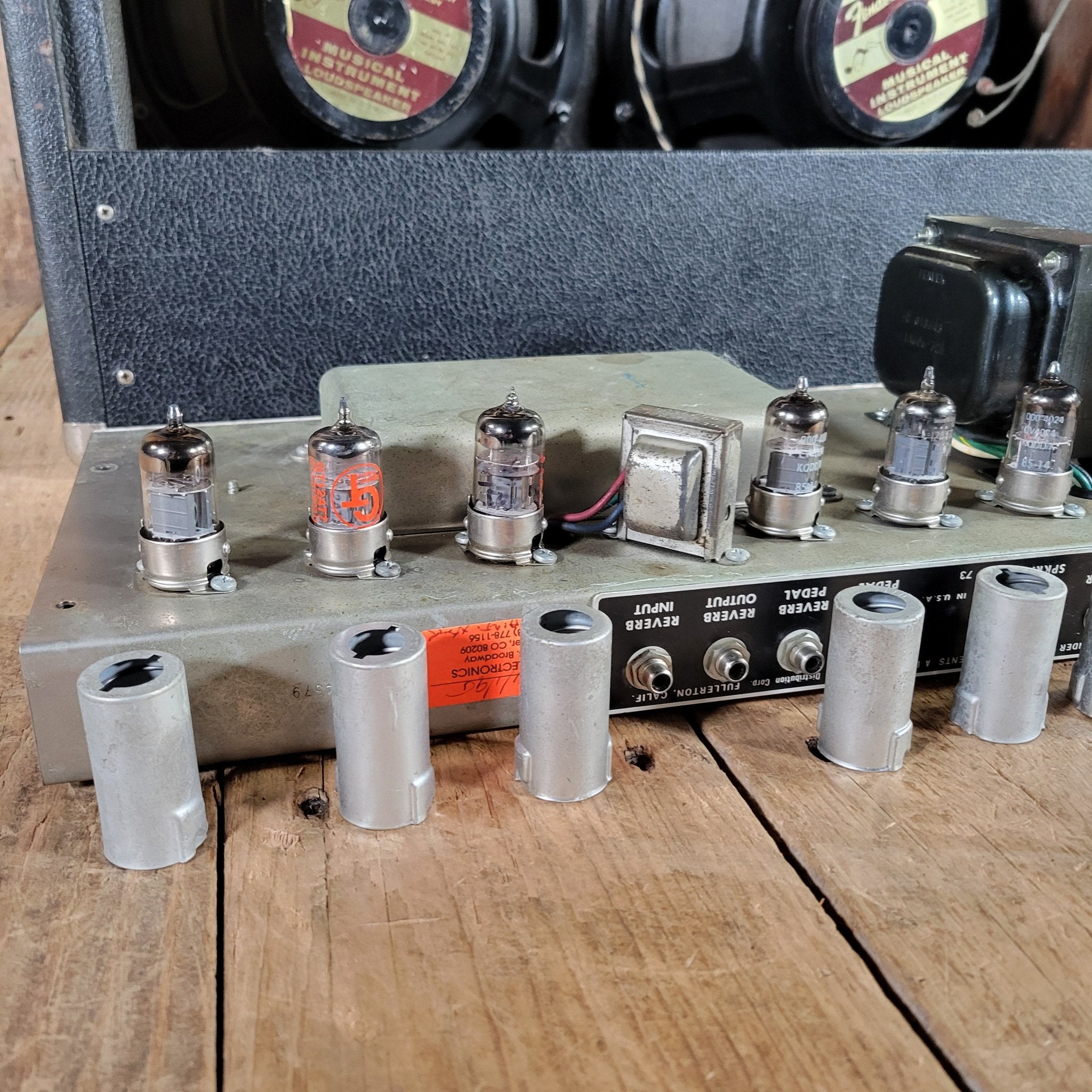 Fender Pro Reverb AA165 February 1966 - Mahar's Vintage Guitars