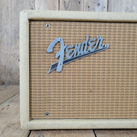 Fender Reverb Unit 6G15 1963 Rough White Tolex - Mahar's Vintage Guitars