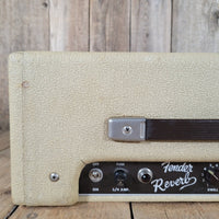 Fender Reverb Unit 6G15 1963 Rough White Tolex - Mahar's Vintage Guitars