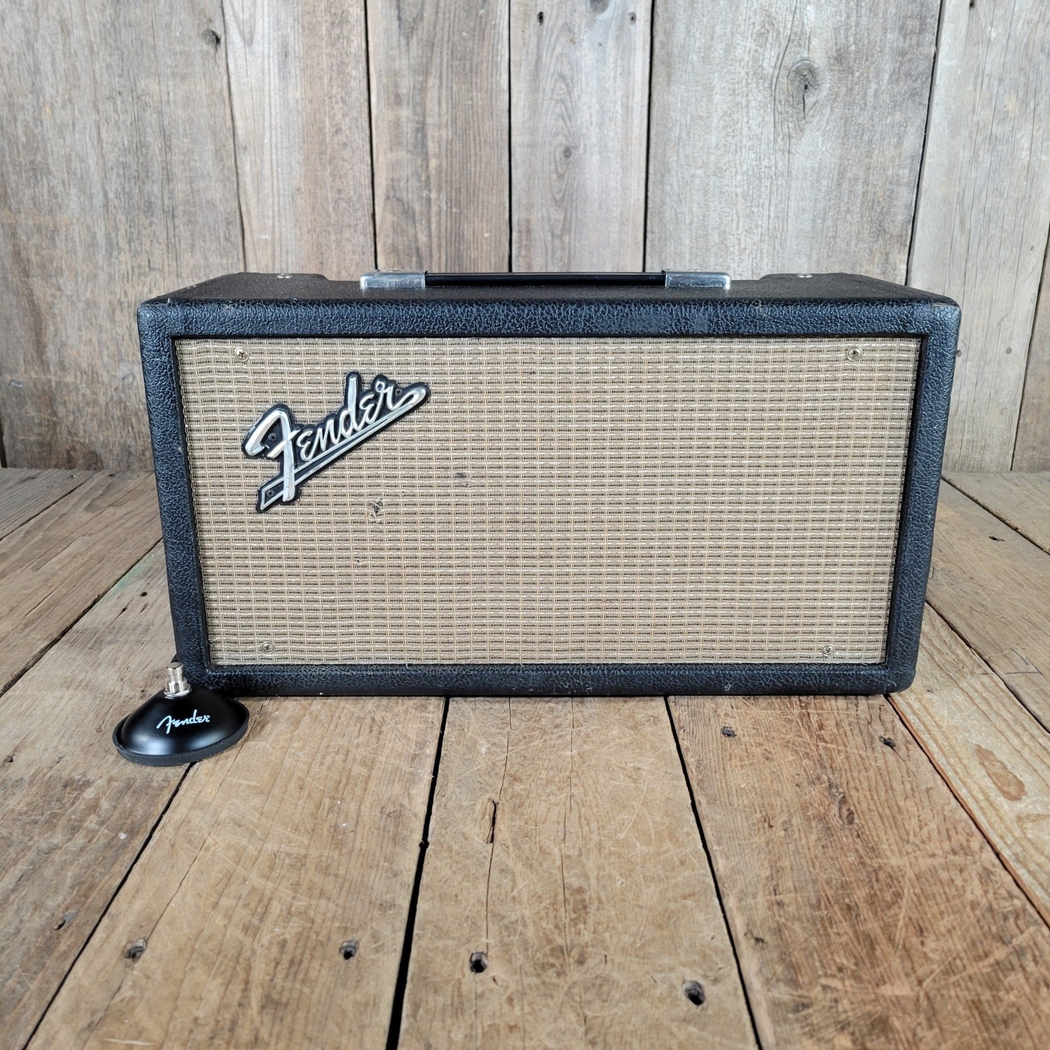 Fender Reverb Unit 6G15 1964 Black Pre CBS - Mahar's Vintage Guitars