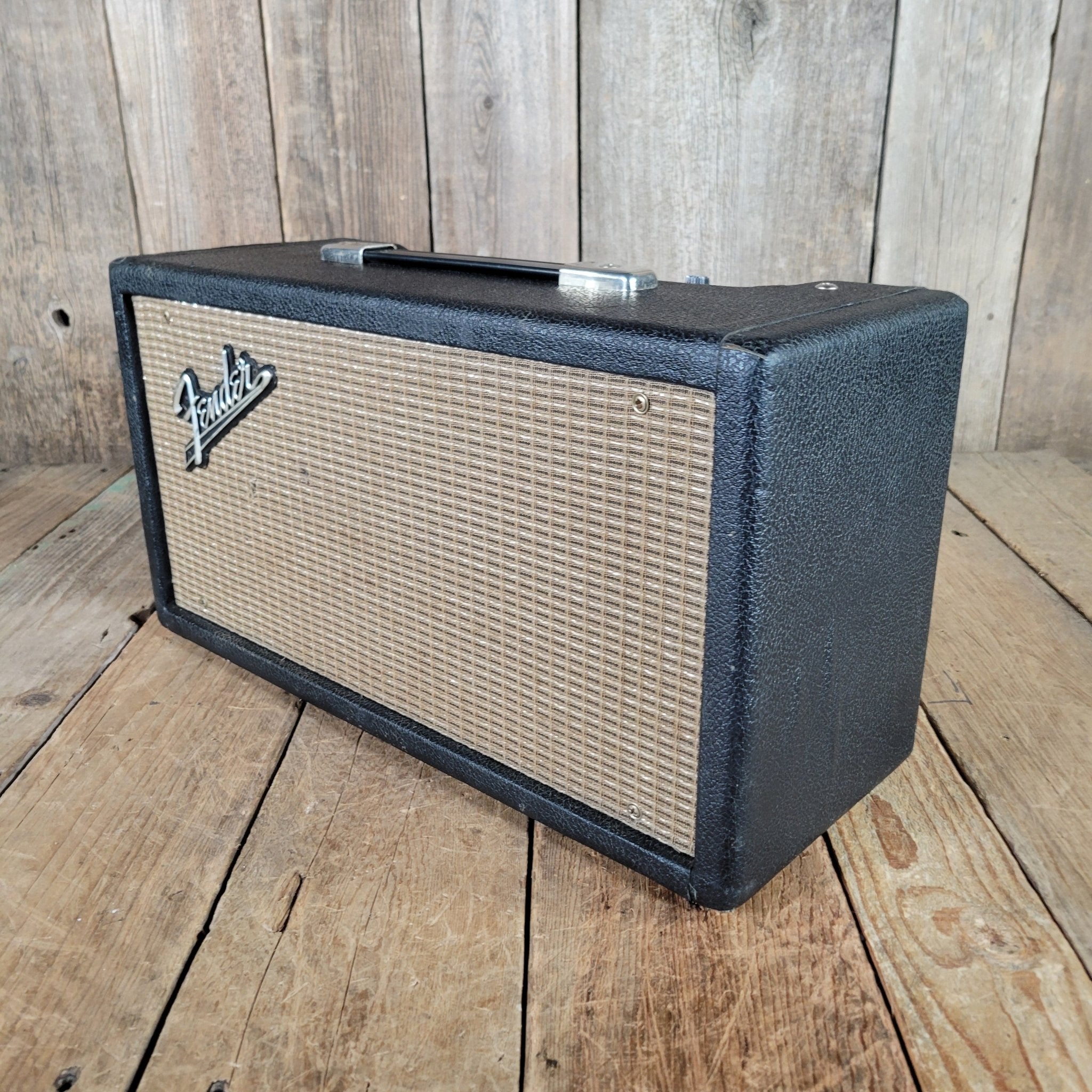 Fender Reverb Unit 6G15 1964 Black Pre CBS - Mahar's Vintage Guitars