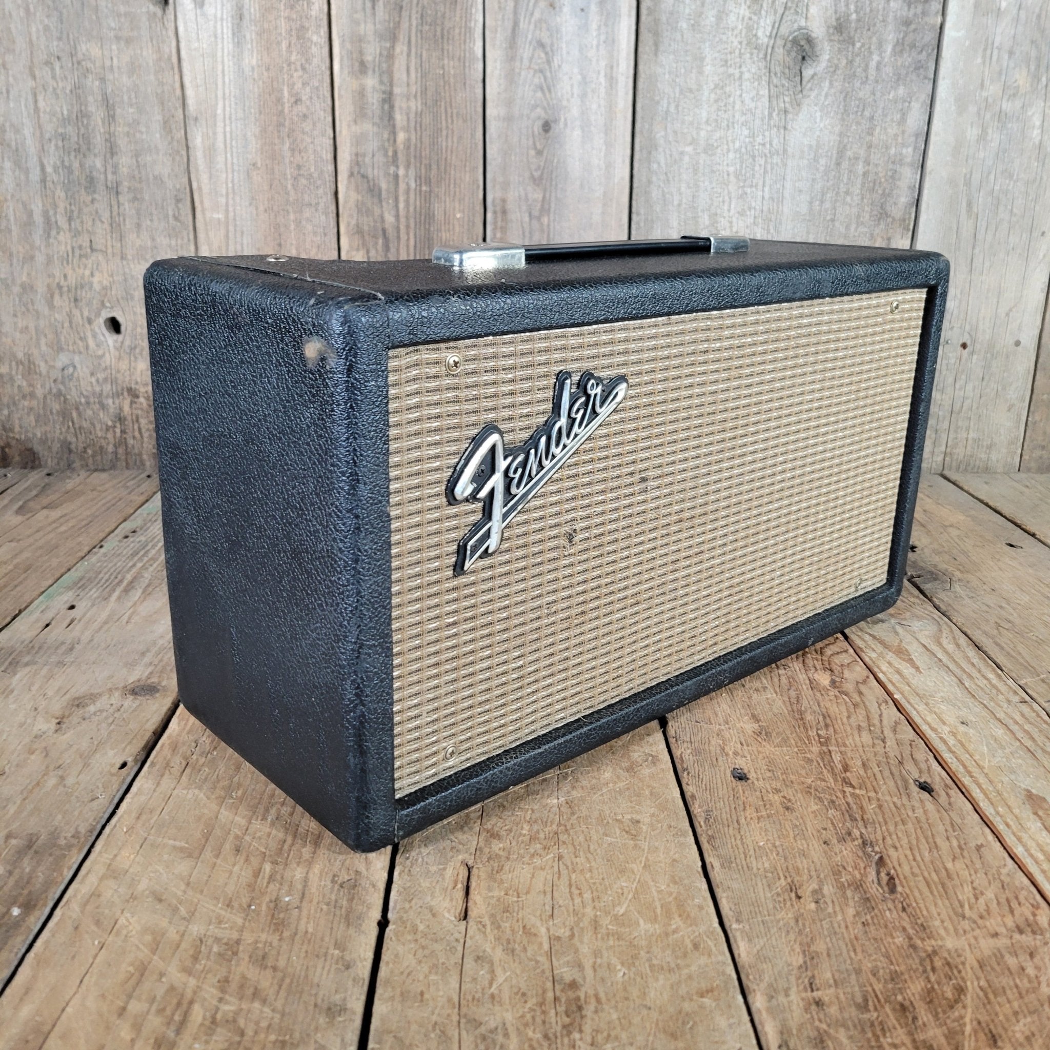 Fender Reverb Unit 6G15 1964 Black Pre CBS - Mahar's Vintage Guitars
