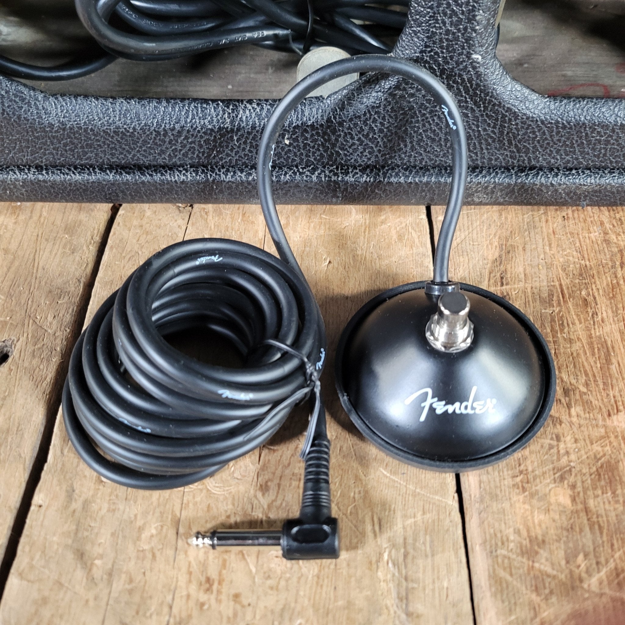 Fender Reverb Unit 6G15 1964 Black Pre CBS - Mahar's Vintage Guitars