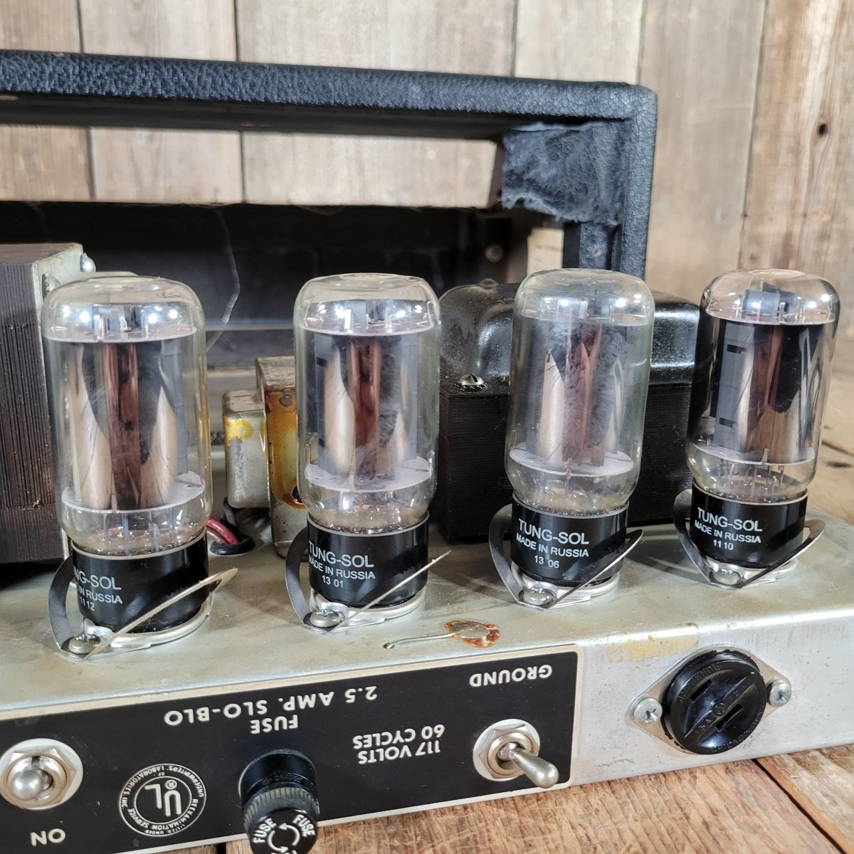 Fender Showman Silverface Drip Edge Guitar Amplifier 1968 – Vintage Tube Head - Mahar's Vintage Guitars