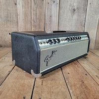 Fender Showman Silverface Drip Edge Guitar Amplifier 1968 – Vintage Tube Head - Mahar's Vintage Guitars