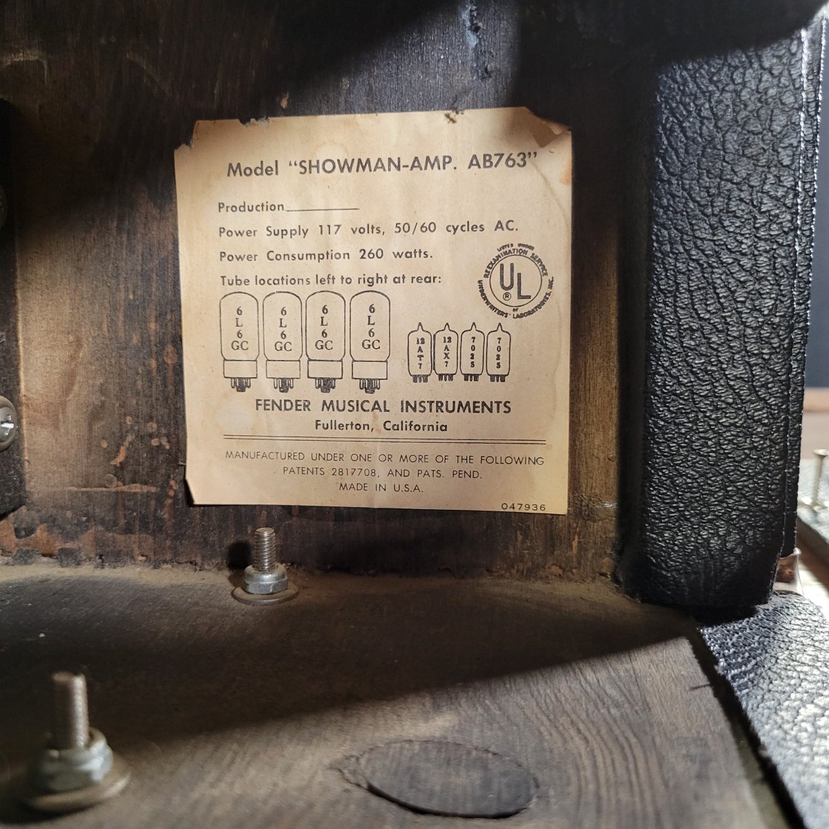 Fender Showman Silverface Drip Edge Guitar Amplifier 1968 – Vintage Tube Head - Mahar's Vintage Guitars