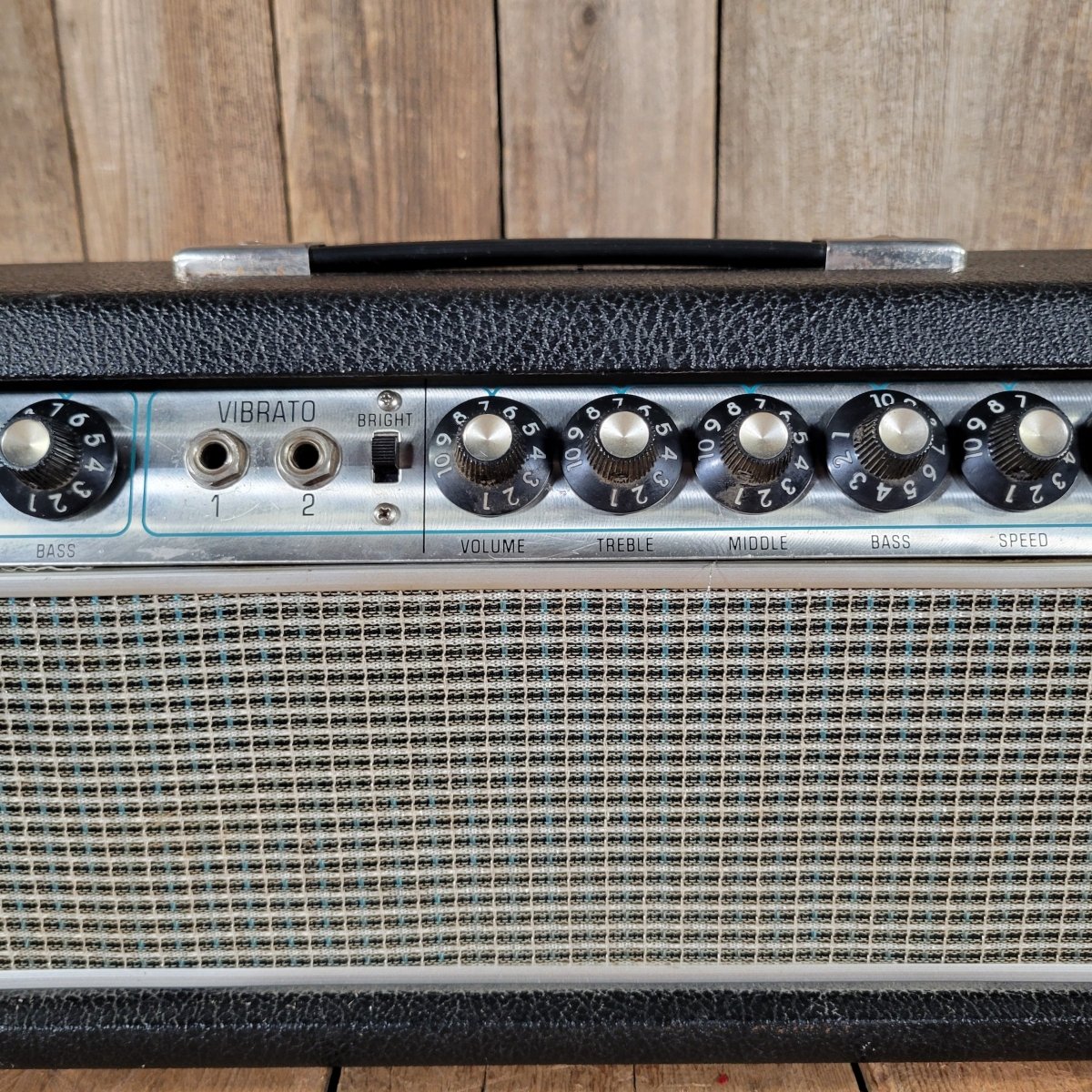 Fender Showman Silverface Drip Edge Guitar Amplifier 1968 – Vintage Tube Head - Mahar's Vintage Guitars