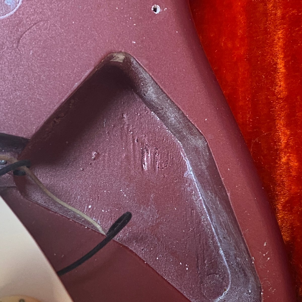 Fender Stratocaster 1958 Burgundy Mist Refinished – Vintage Electric Guitar - Mahar's Vintage Guitars