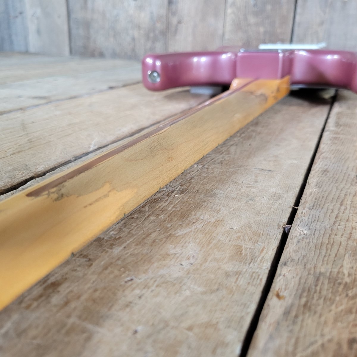 Fender Stratocaster 1958 Burgundy Mist Refinished – Vintage Electric Guitar - Mahar's Vintage Guitars