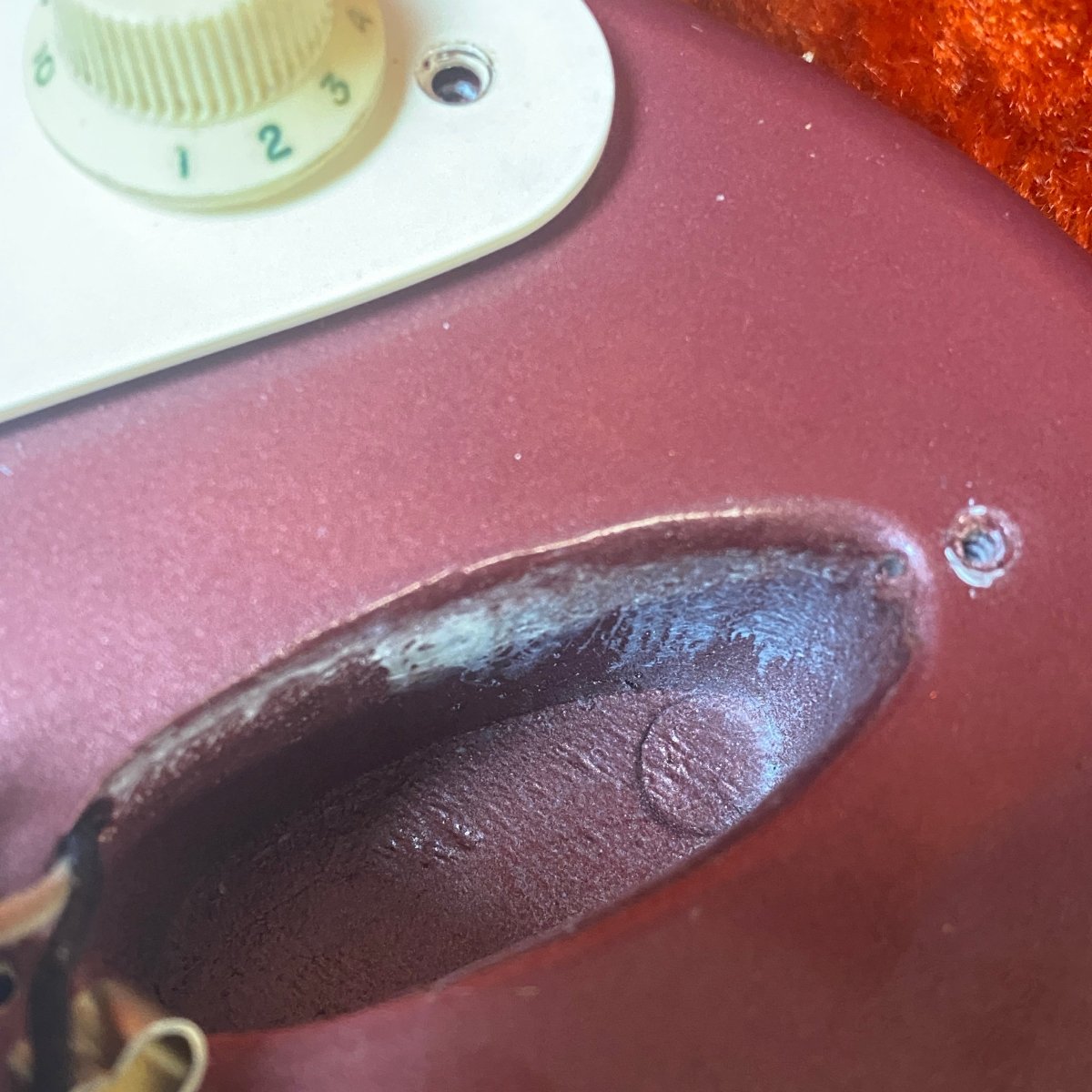 Fender Stratocaster 1958 Burgundy Mist Refinished – Vintage Electric Guitar - Mahar's Vintage Guitars
