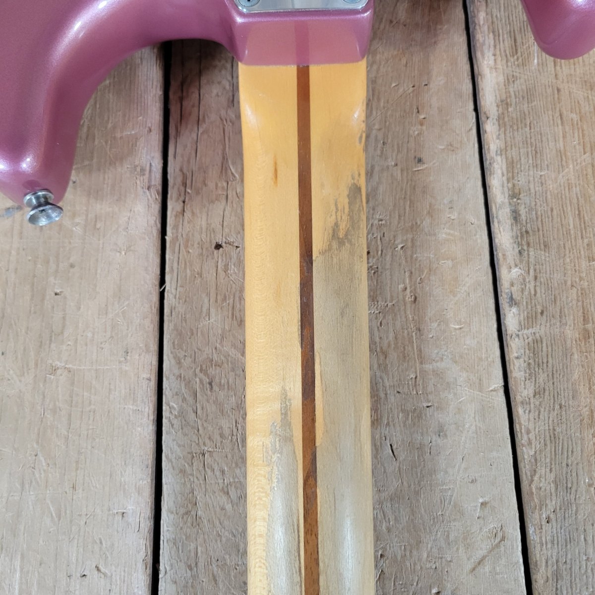 Fender Stratocaster 1958 Burgundy Mist Refinished – Vintage Electric Guitar - Mahar's Vintage Guitars