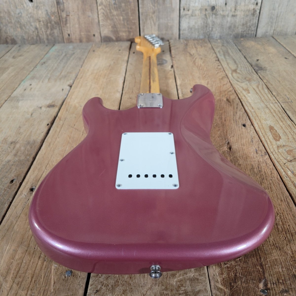 Fender Stratocaster 1958 Burgundy Mist Refinished – Vintage Electric Guitar - Mahar's Vintage Guitars