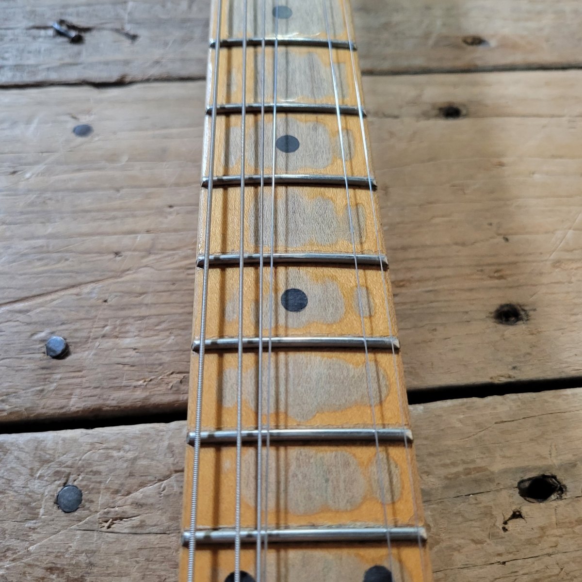 Fender Stratocaster 1958 Burgundy Mist Refinished – Vintage Electric Guitar - Mahar's Vintage Guitars