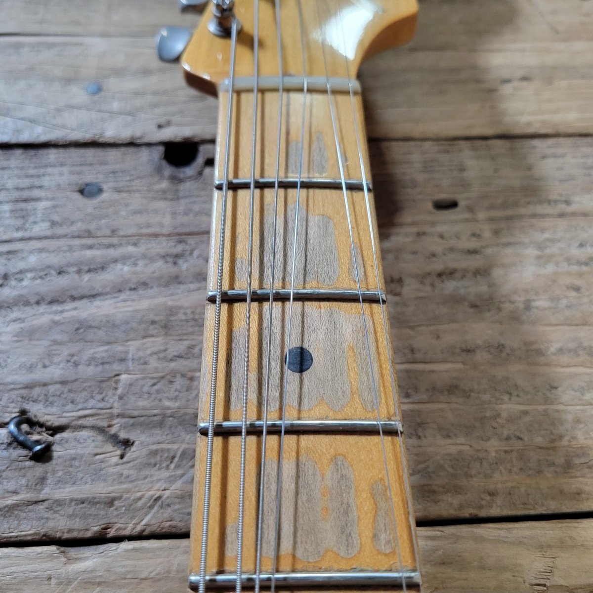 Fender Stratocaster 1958 Burgundy Mist Refinished – Vintage Electric Guitar - Mahar's Vintage Guitars