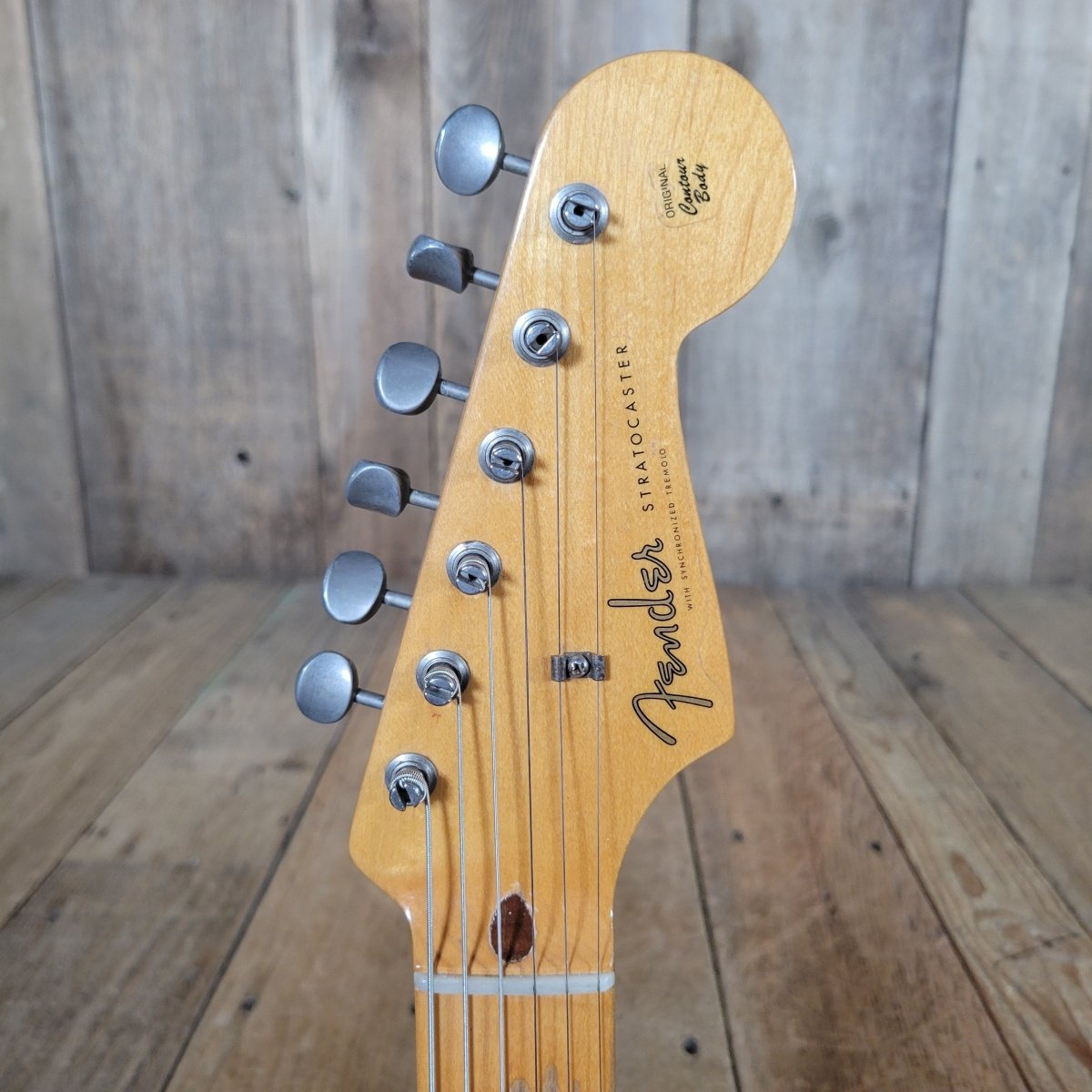 Fender Stratocaster 1958 Burgundy Mist Refinished – Vintage Electric Guitar - Mahar's Vintage Guitars