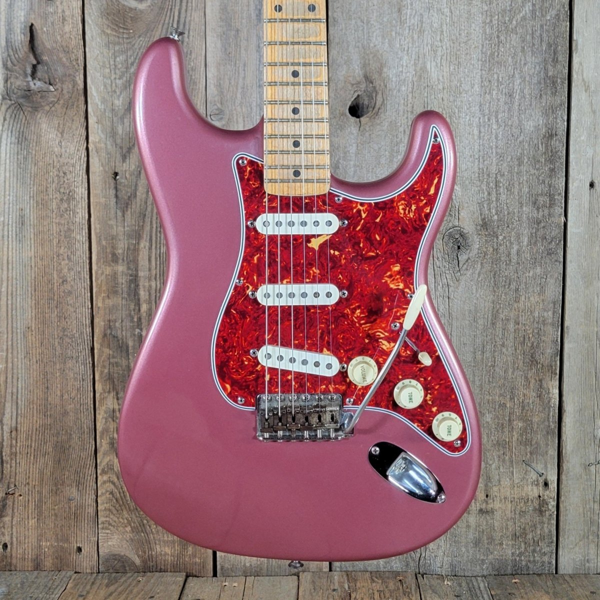 Fender Stratocaster 1958 Burgundy Mist Refinished – Vintage Electric Guitar - Mahar's Vintage Guitars