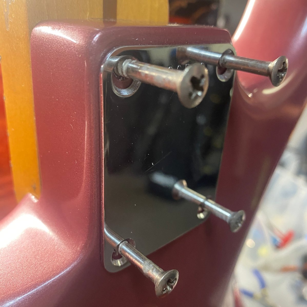 Fender Stratocaster 1958 Burgundy Mist Refinished – Vintage Electric Guitar - Mahar's Vintage Guitars