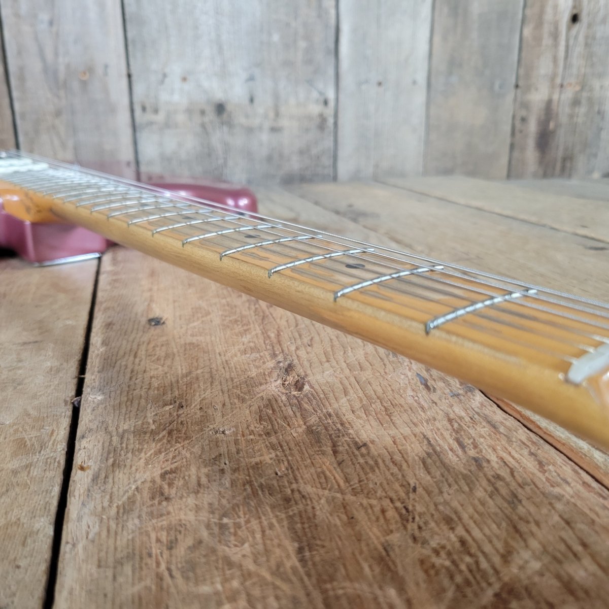 Fender Stratocaster 1958 Burgundy Mist Refinished – Vintage Electric Guitar - Mahar's Vintage Guitars