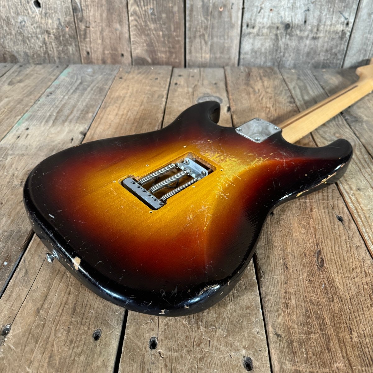 Fender Stratocaster 1958 Sunburst Vintage Pre CBS electric guitar - Mahar's Vintage Guitars