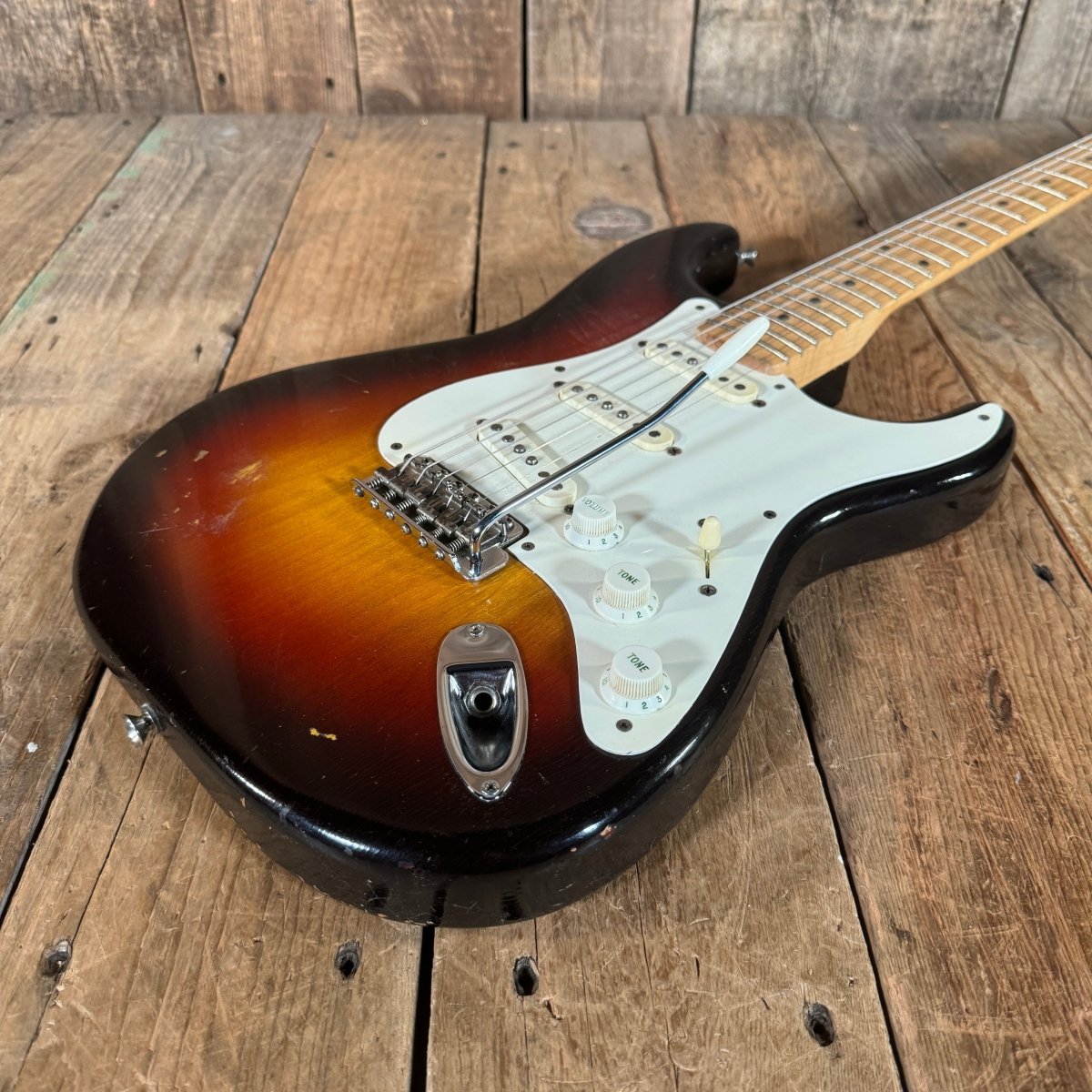 Fender Stratocaster 1958 Sunburst Vintage Pre CBS electric guitar - Mahar's Vintage Guitars