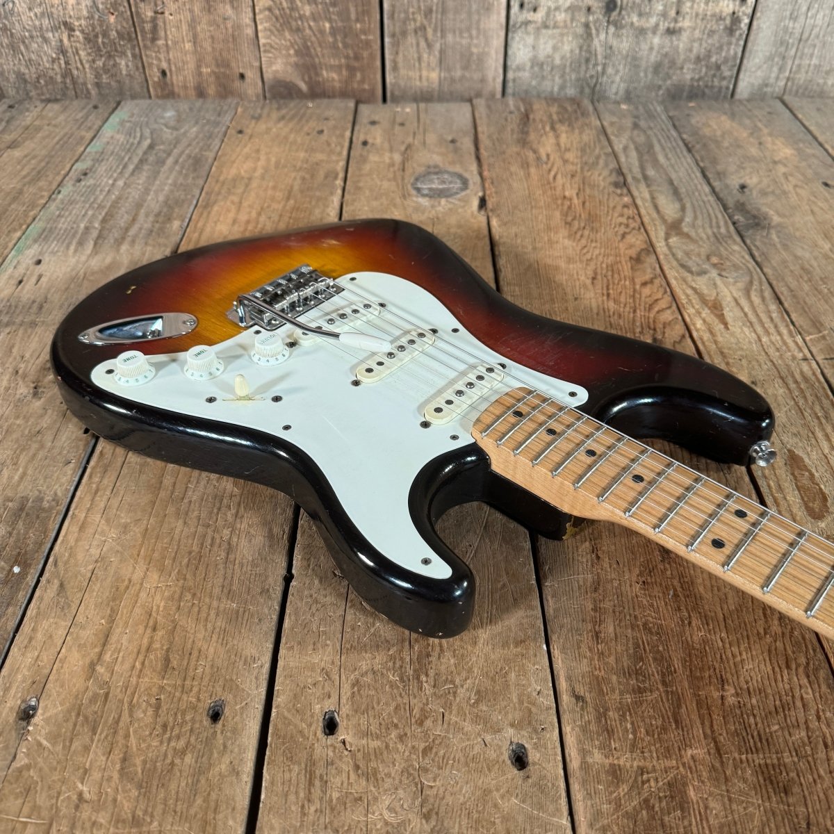 Fender Stratocaster 1958 Sunburst Vintage Pre CBS electric guitar - Mahar's Vintage Guitars
