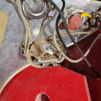 Fender Stratocaster 1961 Fiesta Red Refinished Slab Board Rosewood – Vintage Player’s Guitar - Mahar's Vintage Guitars