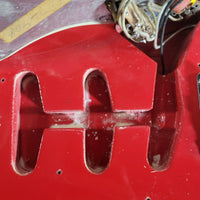 Fender Stratocaster 1961 Fiesta Red Refinished Slab Board Rosewood – Vintage Player’s Guitar - Mahar's Vintage Guitars