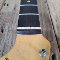 Fender Stratocaster 1961 Fiesta Red Refinished Slab Board Rosewood – Vintage Player’s Guitar - Mahar's Vintage Guitars