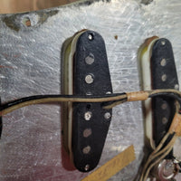 Fender Stratocaster 1961 Fiesta Red Refinished Slab Board Rosewood – Vintage Player’s Guitar - Mahar's Vintage Guitars