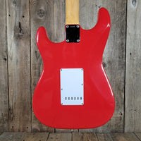 Fender Stratocaster 1961 Fiesta Red Refinished Slab Board Rosewood – Vintage Player’s Guitar - Mahar's Vintage Guitars