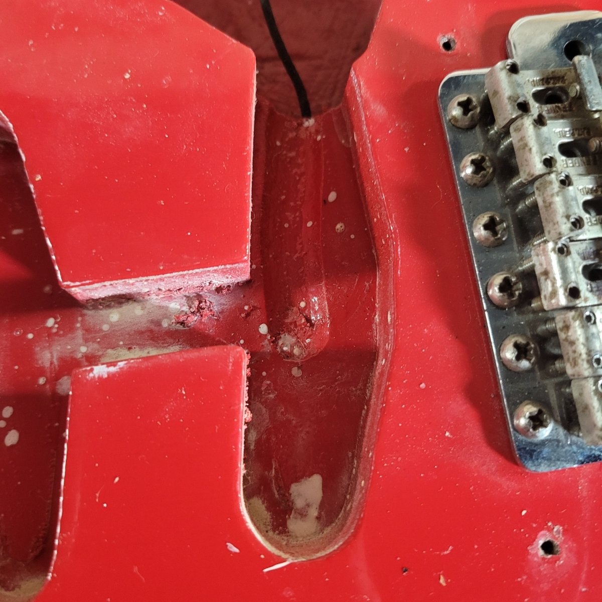 Fender Stratocaster 1961 Fiesta Red Refinished Slab Board Rosewood – Vintage Player’s Guitar - Mahar's Vintage Guitars