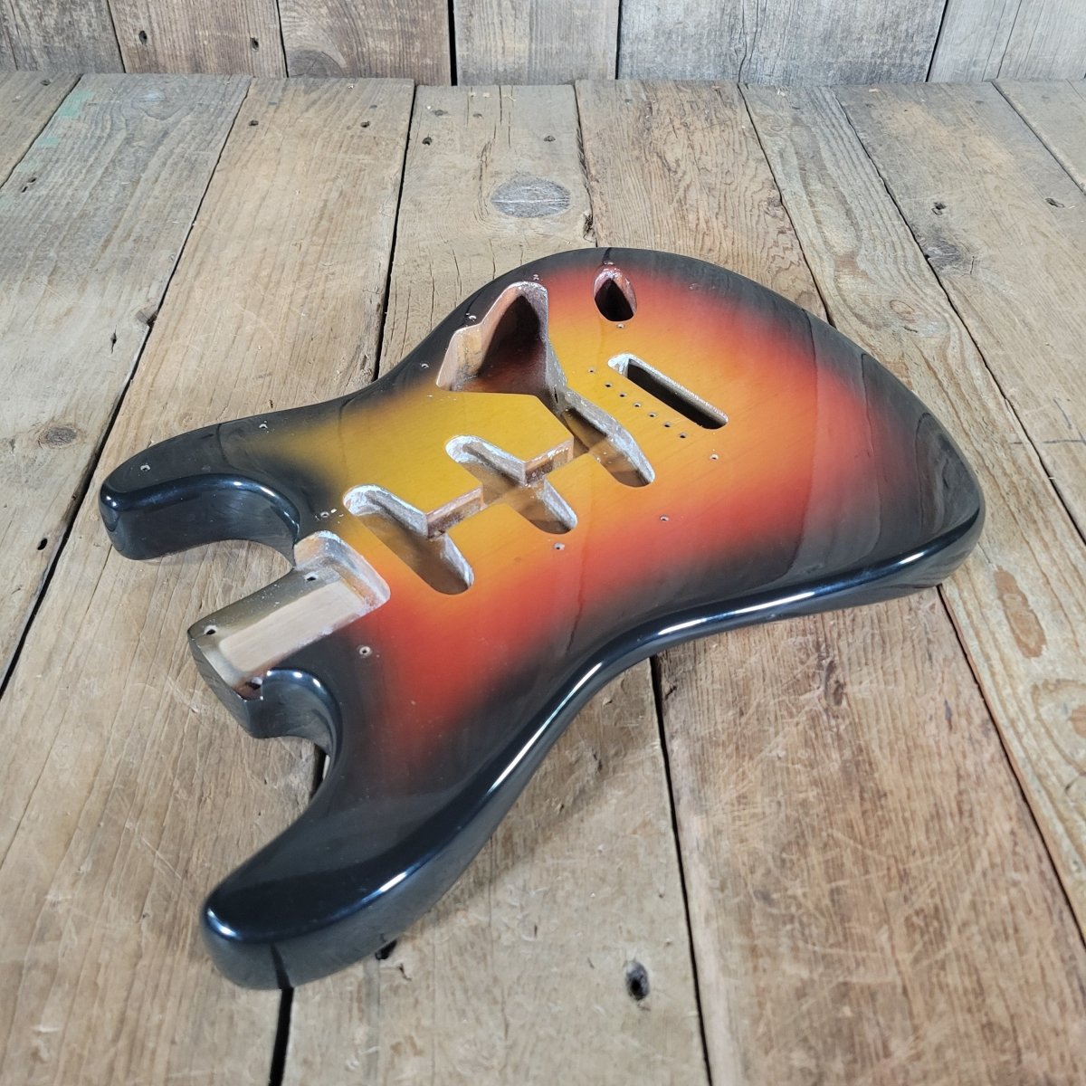 Fender Stratocaster body refinished 1963 - Mahar's Vintage Guitars